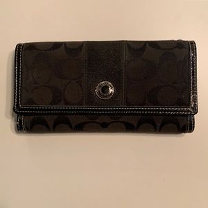 Black Coach Wallet